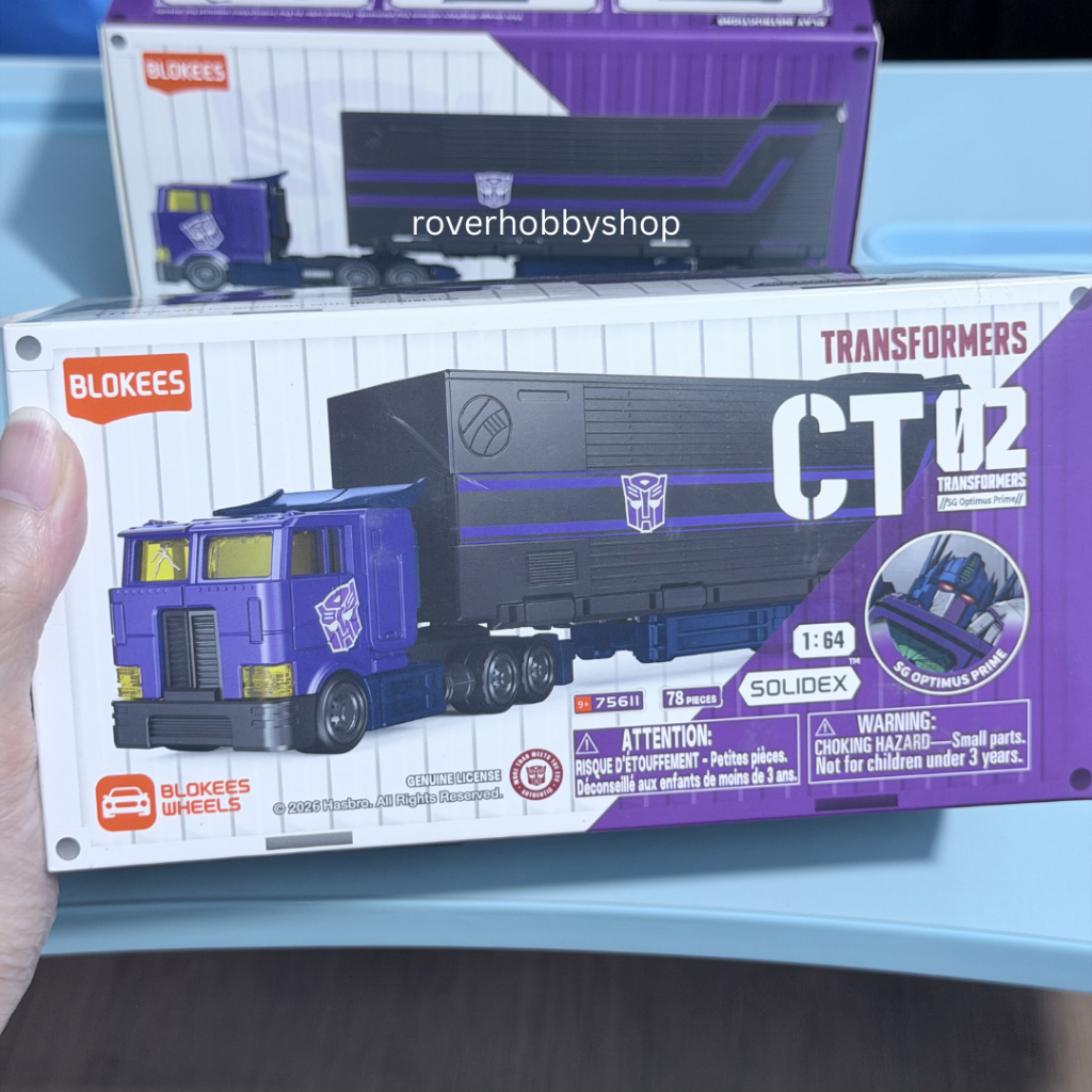 BLOKEES WHEELS TRANSFORMER CT02 OPTIMUS PRIME NEMESIS