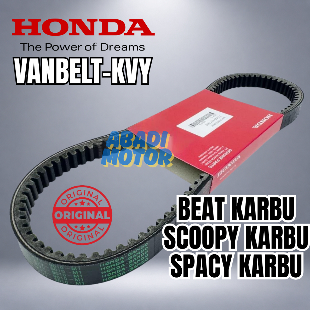 ORIGINAL VAN BELT V-BELT HONDA KVY BEAT 23100-KVY-U200