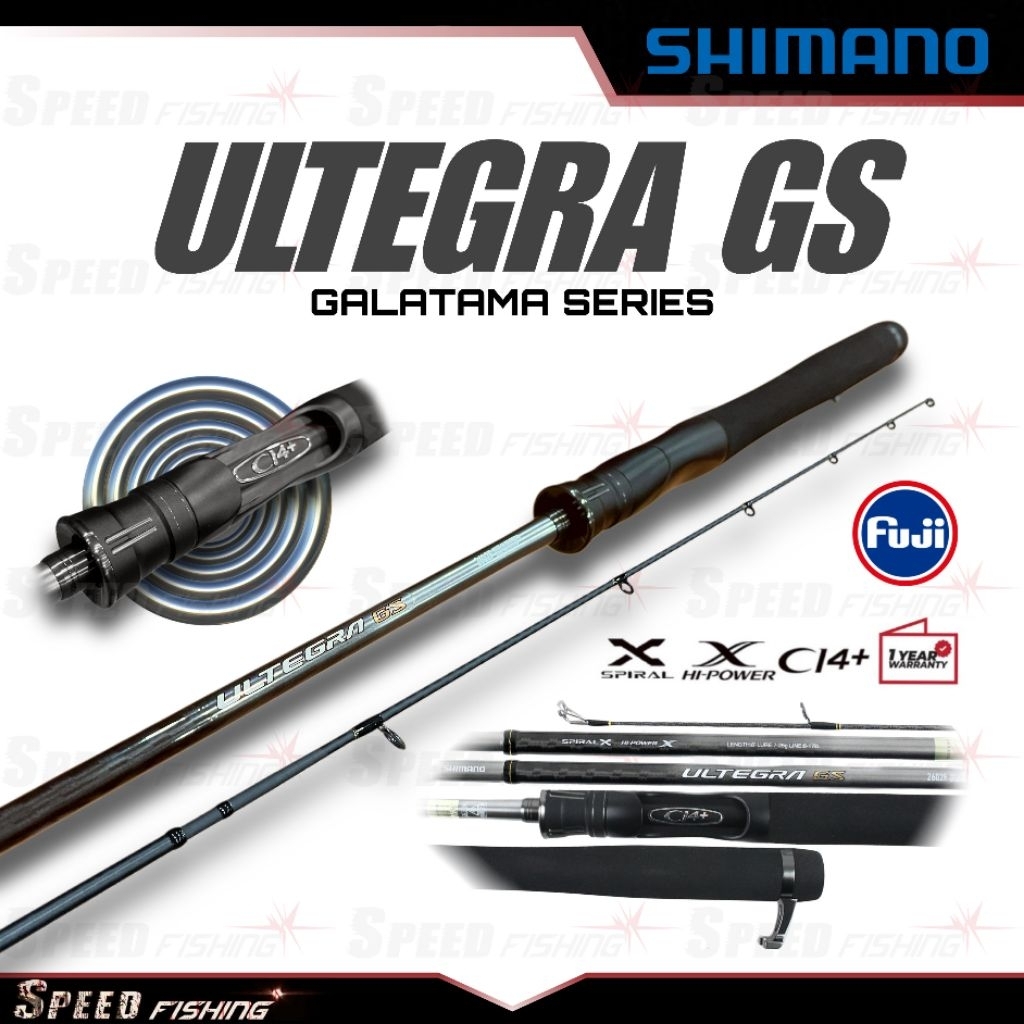 Joran Shimano Ultegra GS 2602F 2024 Spinning Galatama