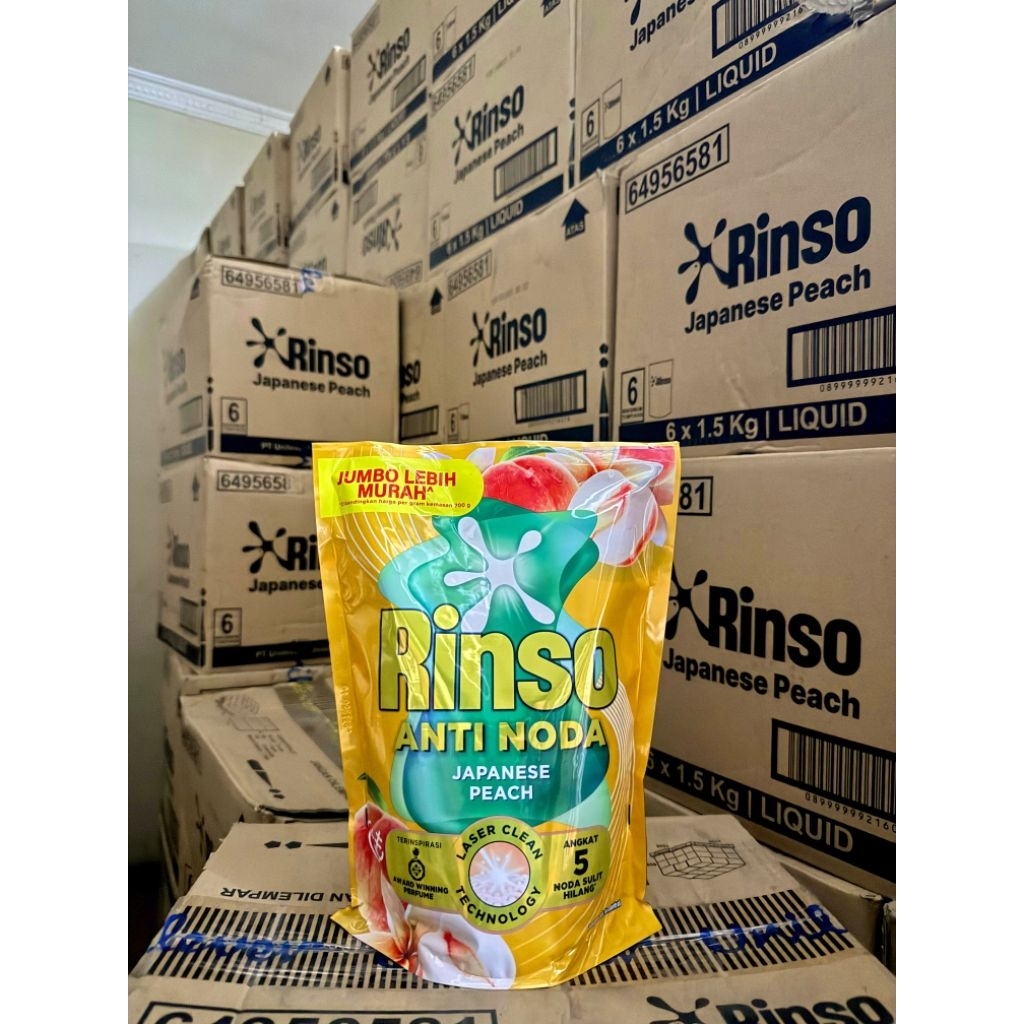 Rinso Deterjen Cair 1.5 Liter Anti Noda
