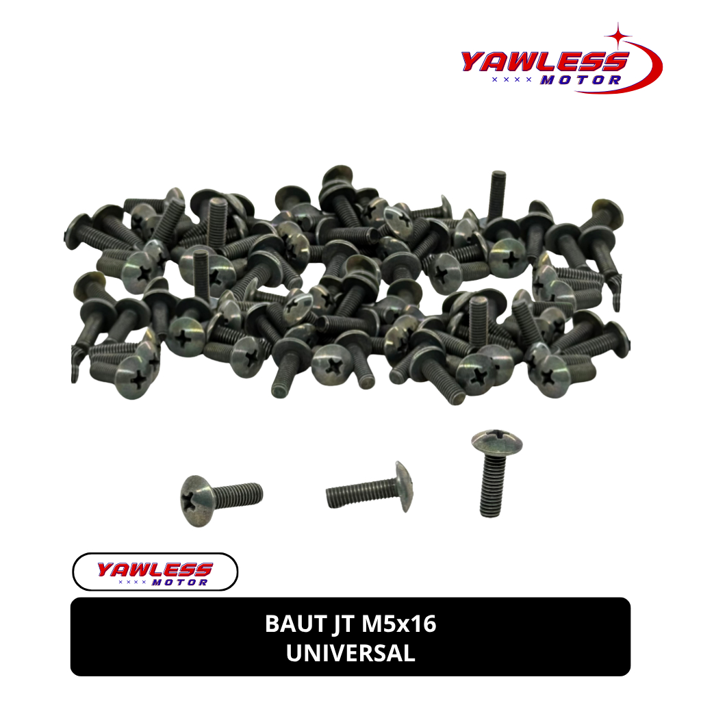 (100pcs) Baut jt Stainless 304 / drat baut 8/ M.5 / baut JT drat 8