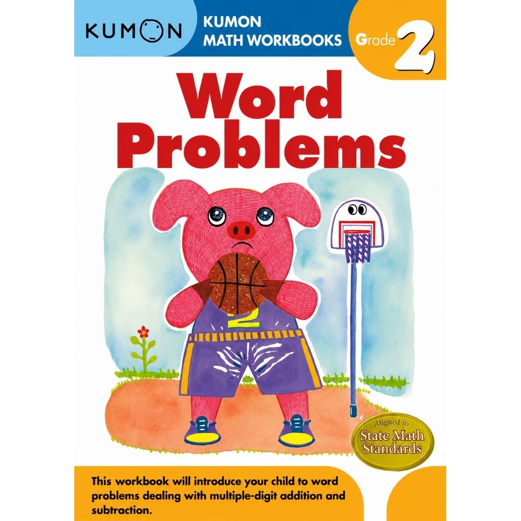 Buku Belajar Matematika WORD PROBLEMS Grade 2 by KUMON