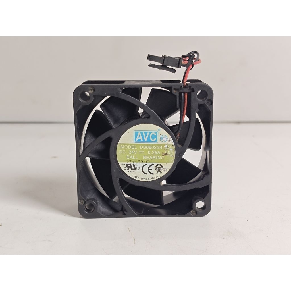 Fan kipas AVC DC 24V-0,25A 6×6cm 2pin