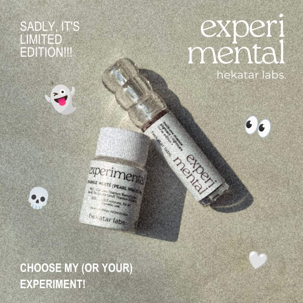 (LIMITED STOCK) EXPERIMENTAL by hekatar labs - Tolong baca deskripsi