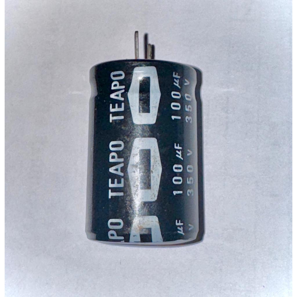 Elco Capacitor 100uf 350v Teapo