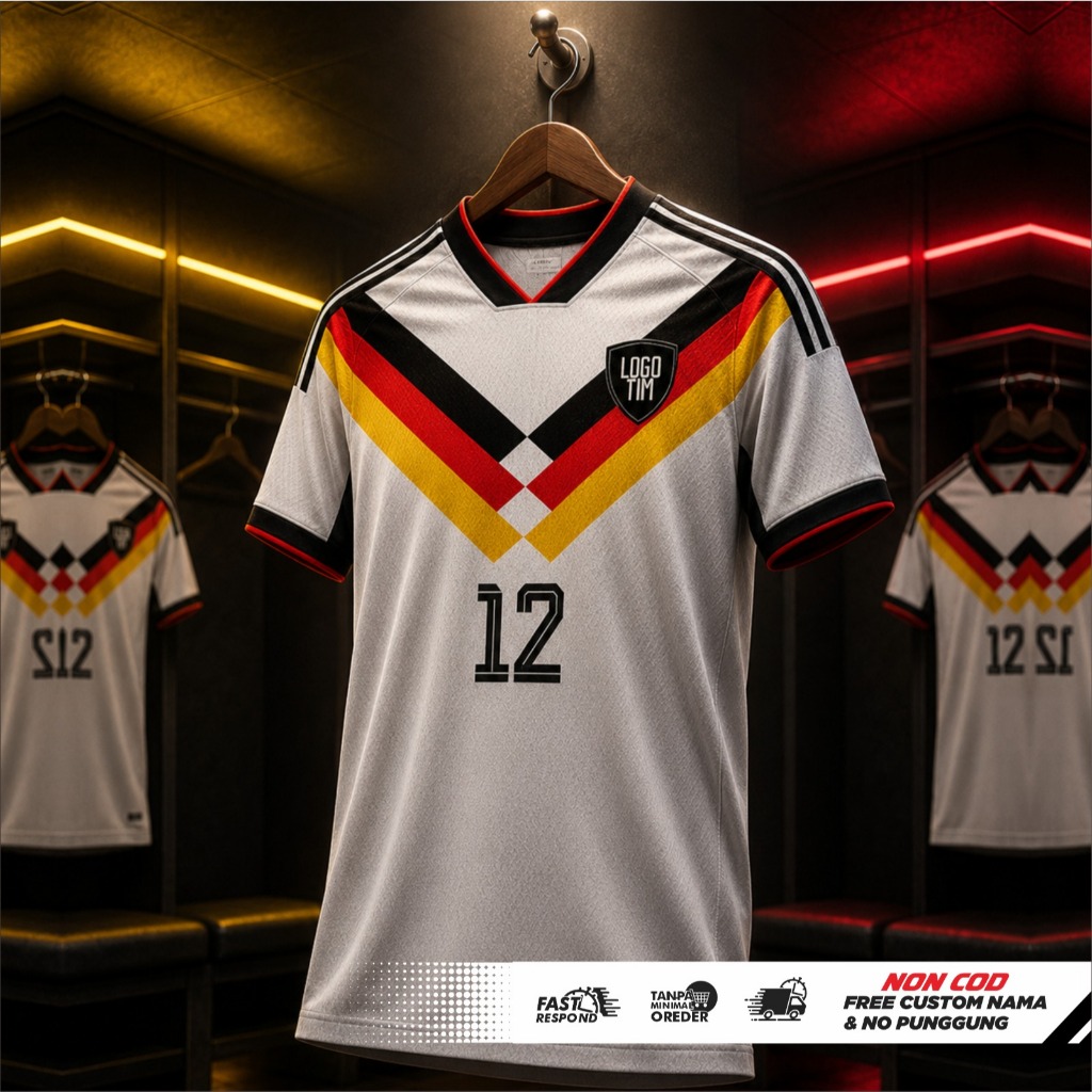 Jersey Jerman Piala Dunia 2026 Free Nameset