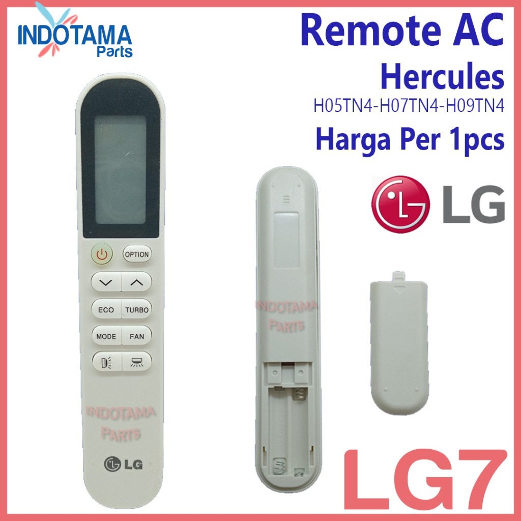 Remote Ac LG hercules type H05TN4 H07TN4 H09TN4 R-LG7