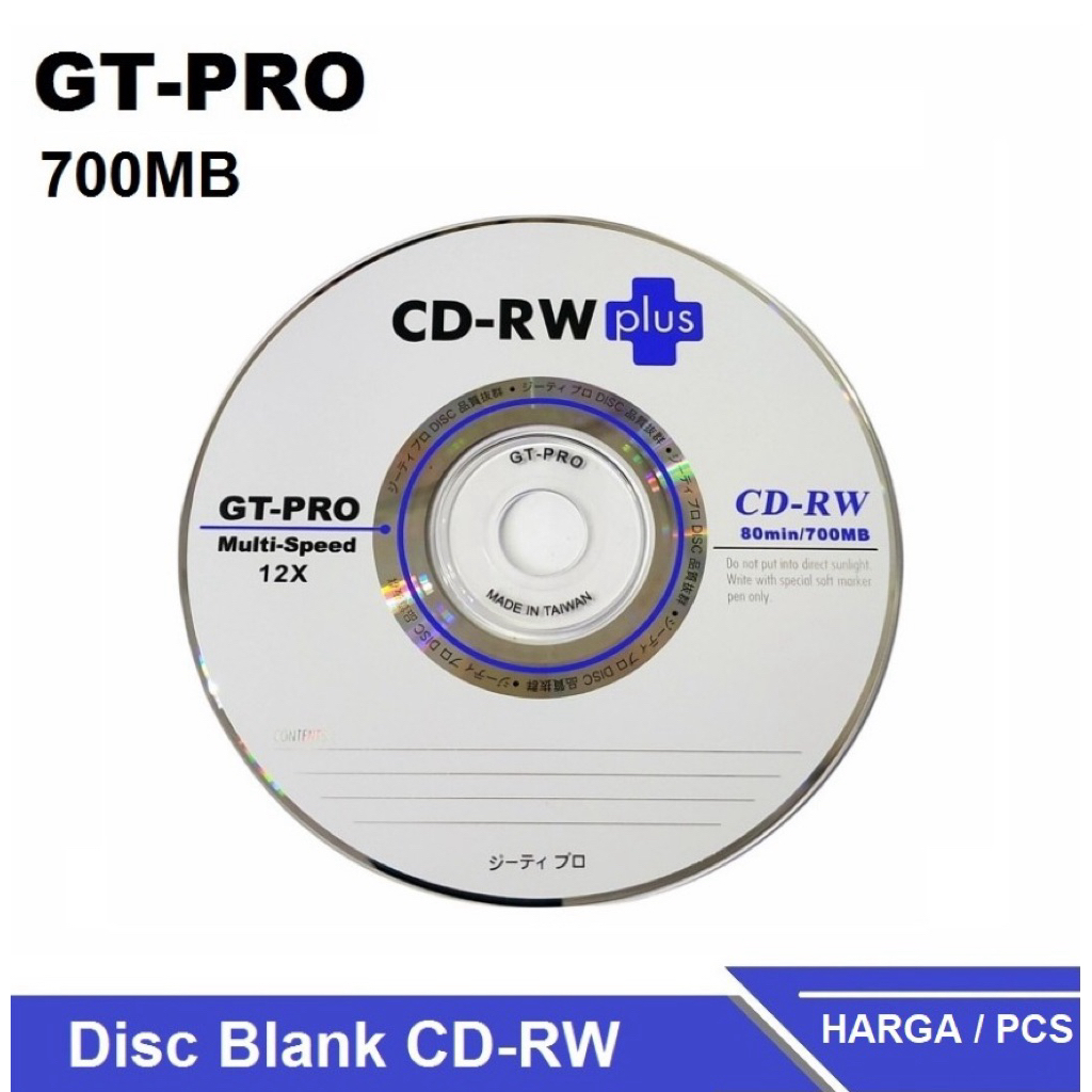 Gtpro CD-RW plus / pcs