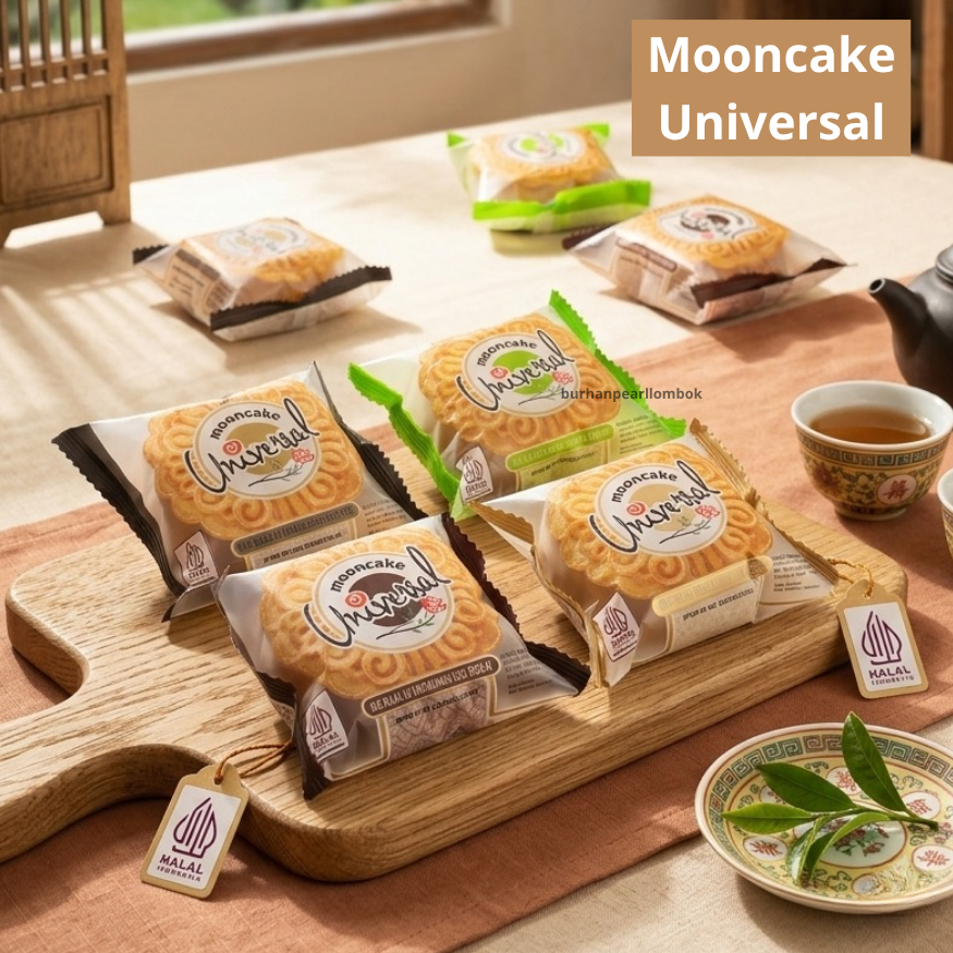 Mooncake Universal Lembut & Manis - Kue Bulan
