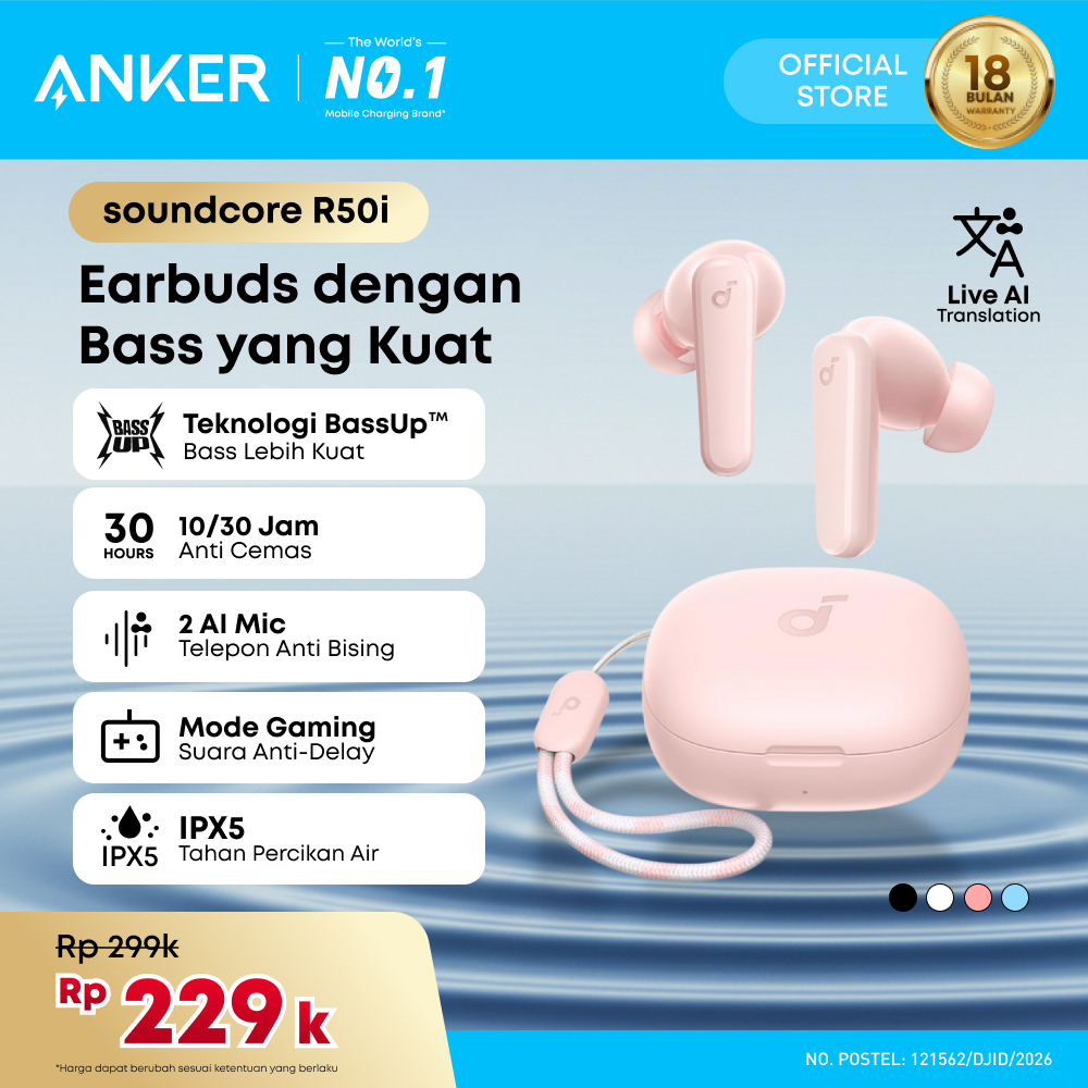 TWS Anker SoundCore R50i - A3949