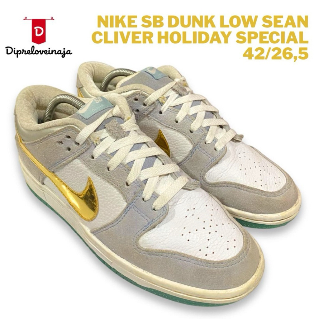 NIKE SB DUNK LOW SEAN CLIVER HOLIDAY SPECIAL SIZE 42/26,5 PRELOVED DPLA0464