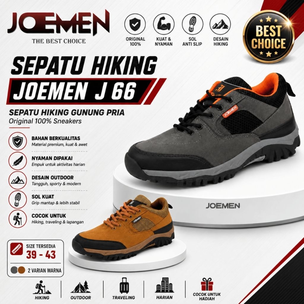 joemen sepatu hiking