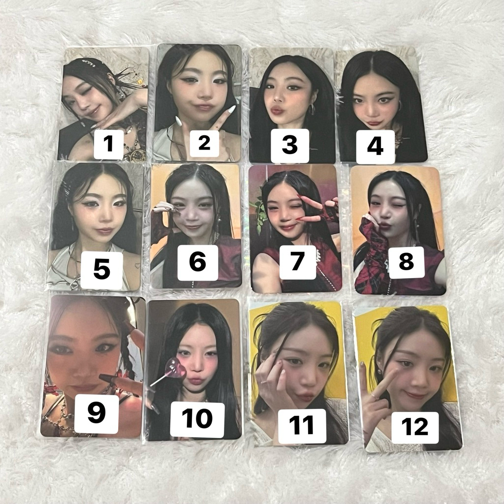 Photocard (PC) Official Seo Soojin ex I-DLE (G)I-DLE GIDLE IDLE POCA