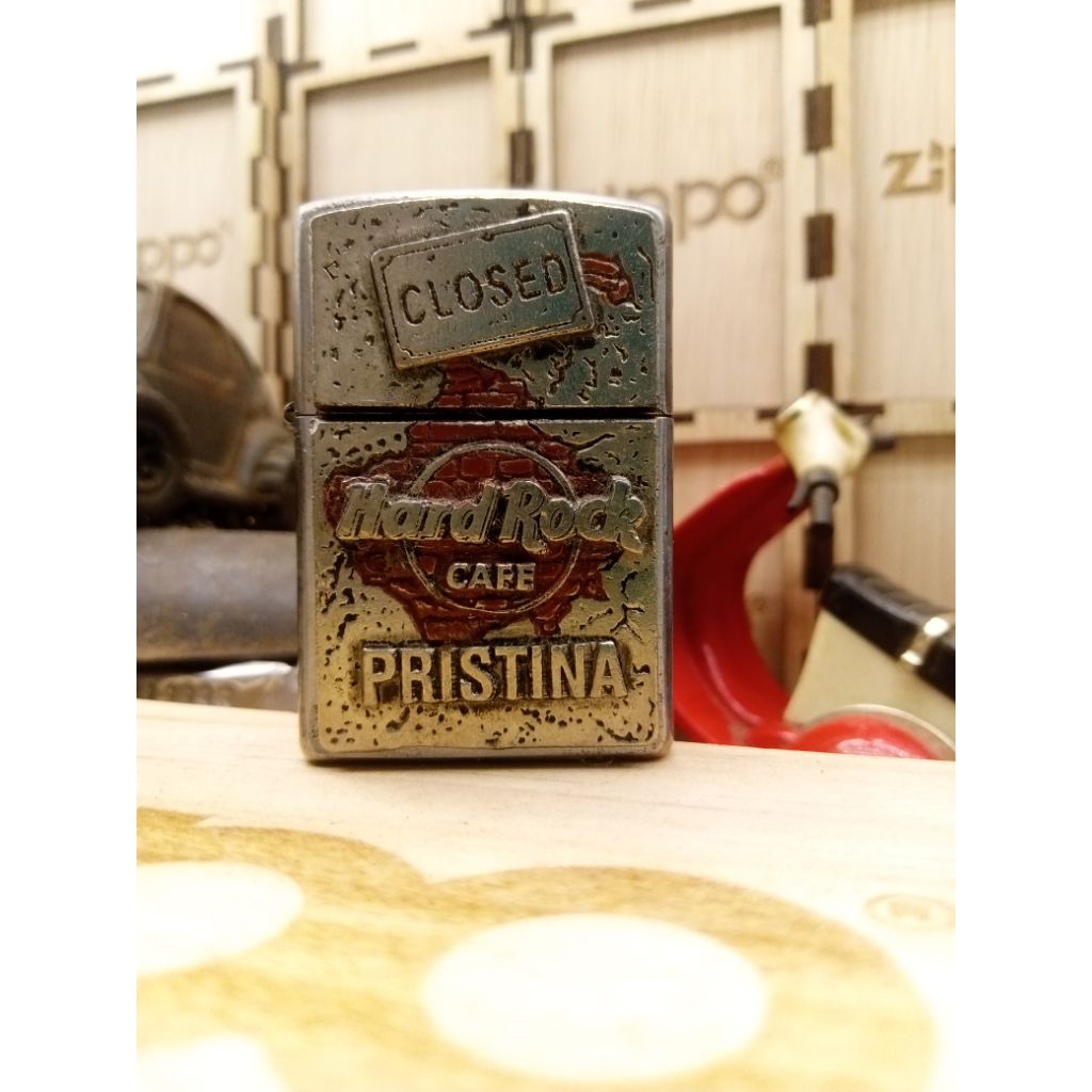 original zippo hard rock buluk romawi 1995