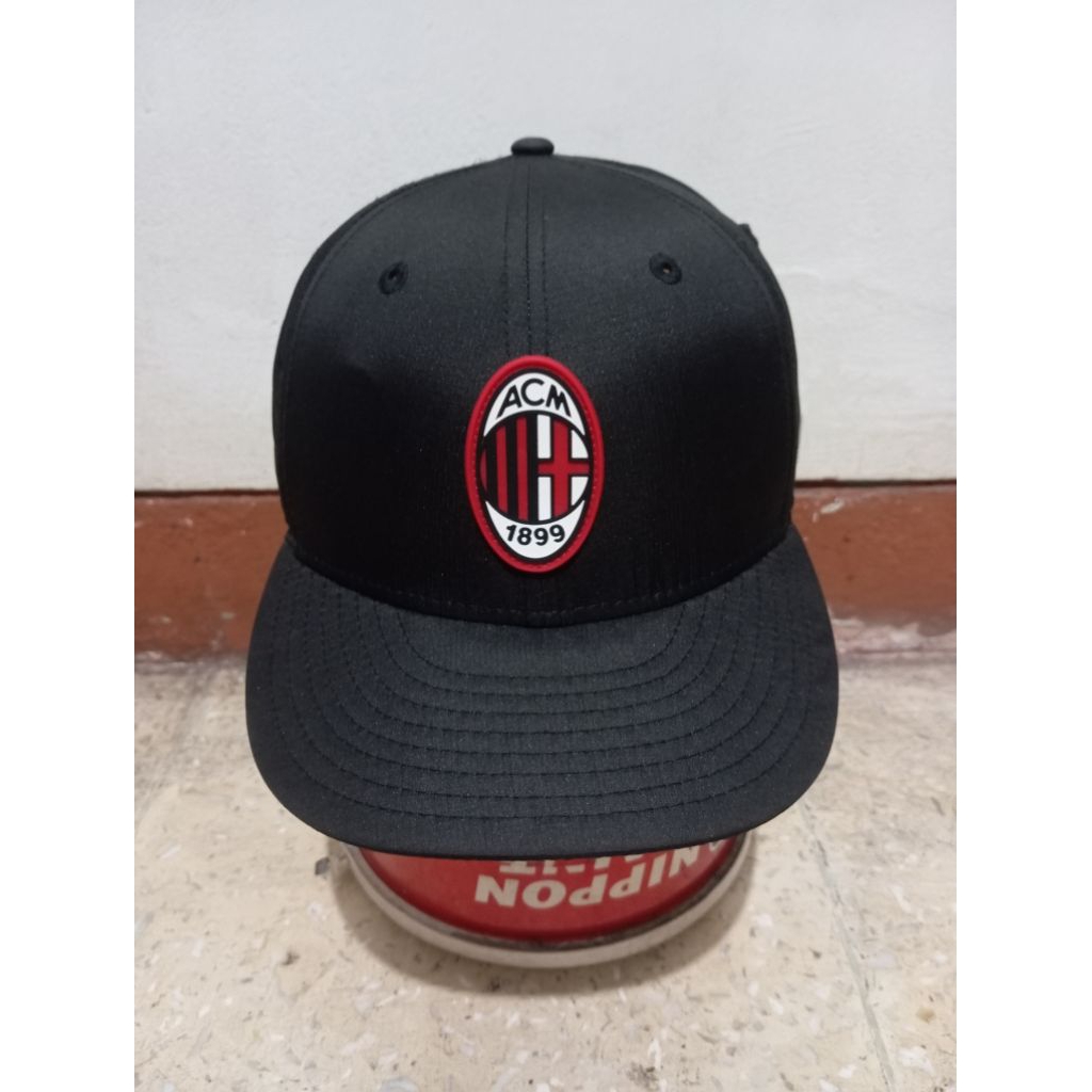Topi New Era x Ac milan official original second bekas