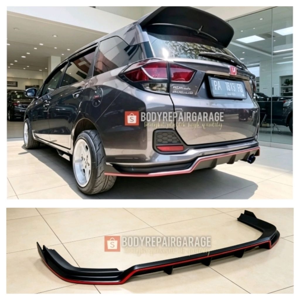 bodykit belakang diffuser mobilio e s