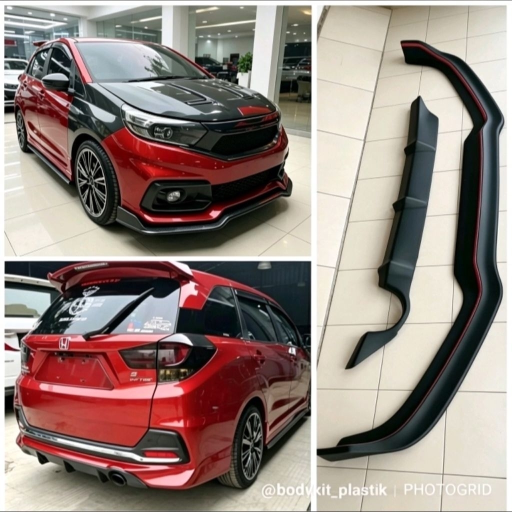 Front lips dan diffuser honda mobilio rs