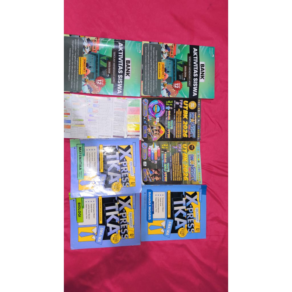PRELOVED BUKU SNBT, WANGSIT, TKA, RUANGGURU