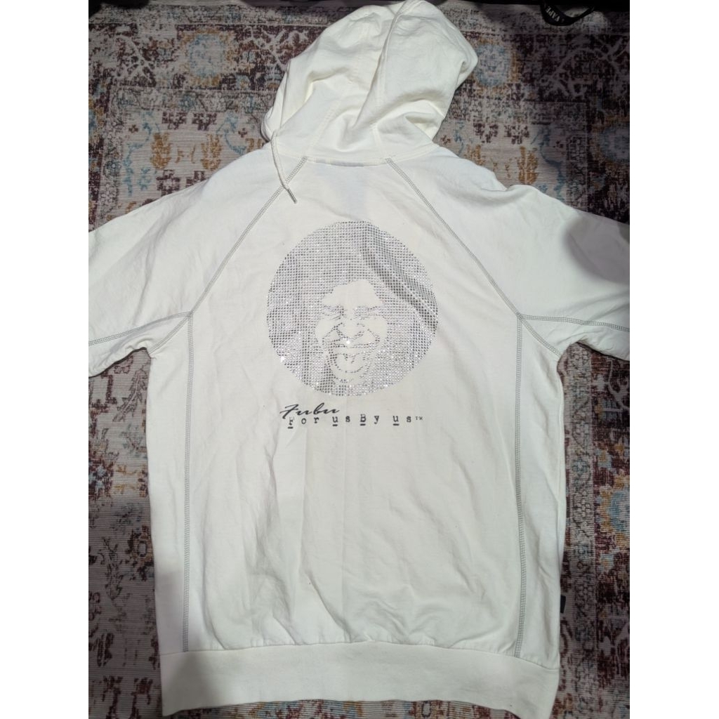 Hoodie lengan pendek fubu original mulus big logo