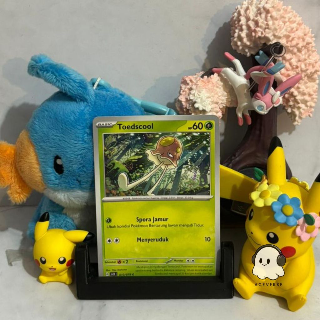 Toedscool 010/078 - sv1V Kartu Pokemon Indonesia