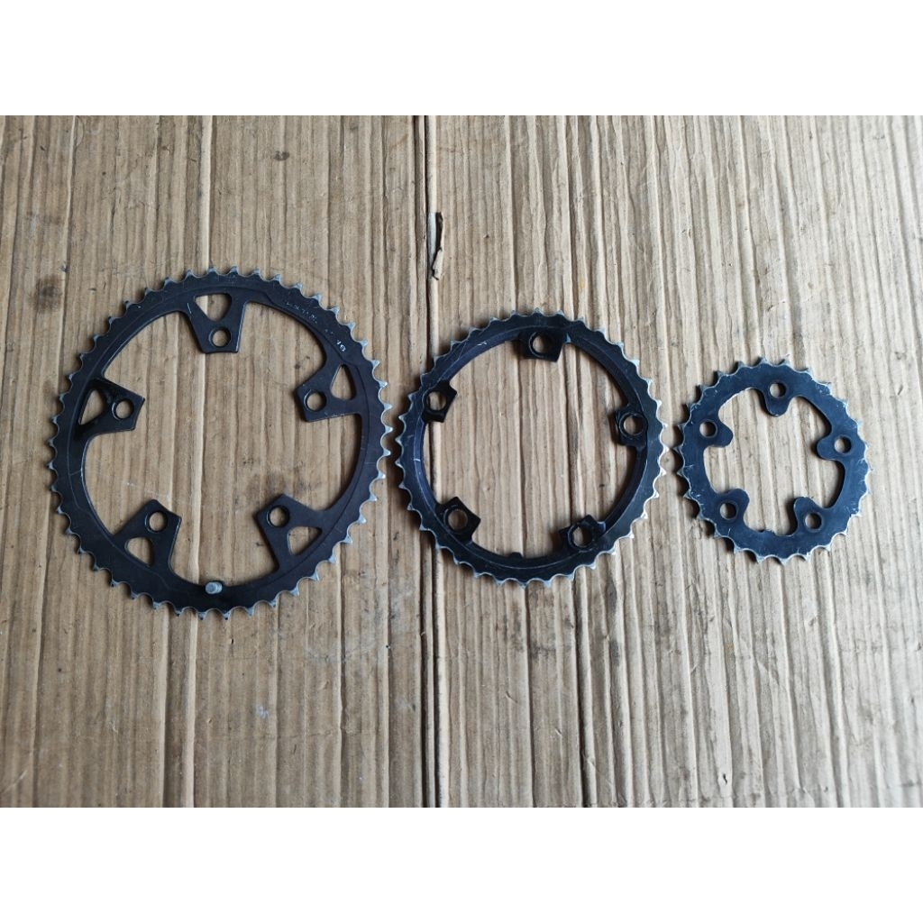 Chanring Deore DX oval 46-36-26T bcd 110 Alloy