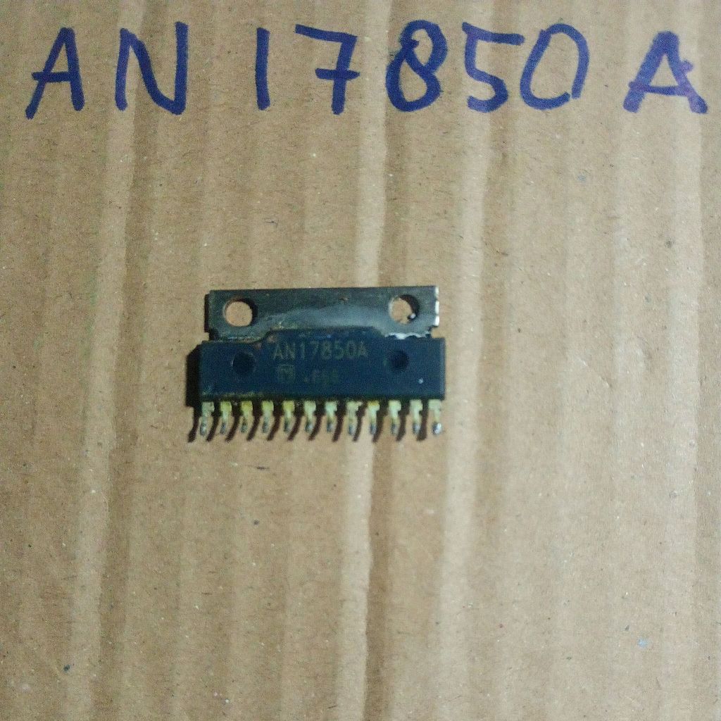 IC AN 17850A ORI CABUTAN DARI HOME TEATHER POLYTRON QMAN NORMAL SDH DI TES SEBELUM DI CABUT DARI PCB