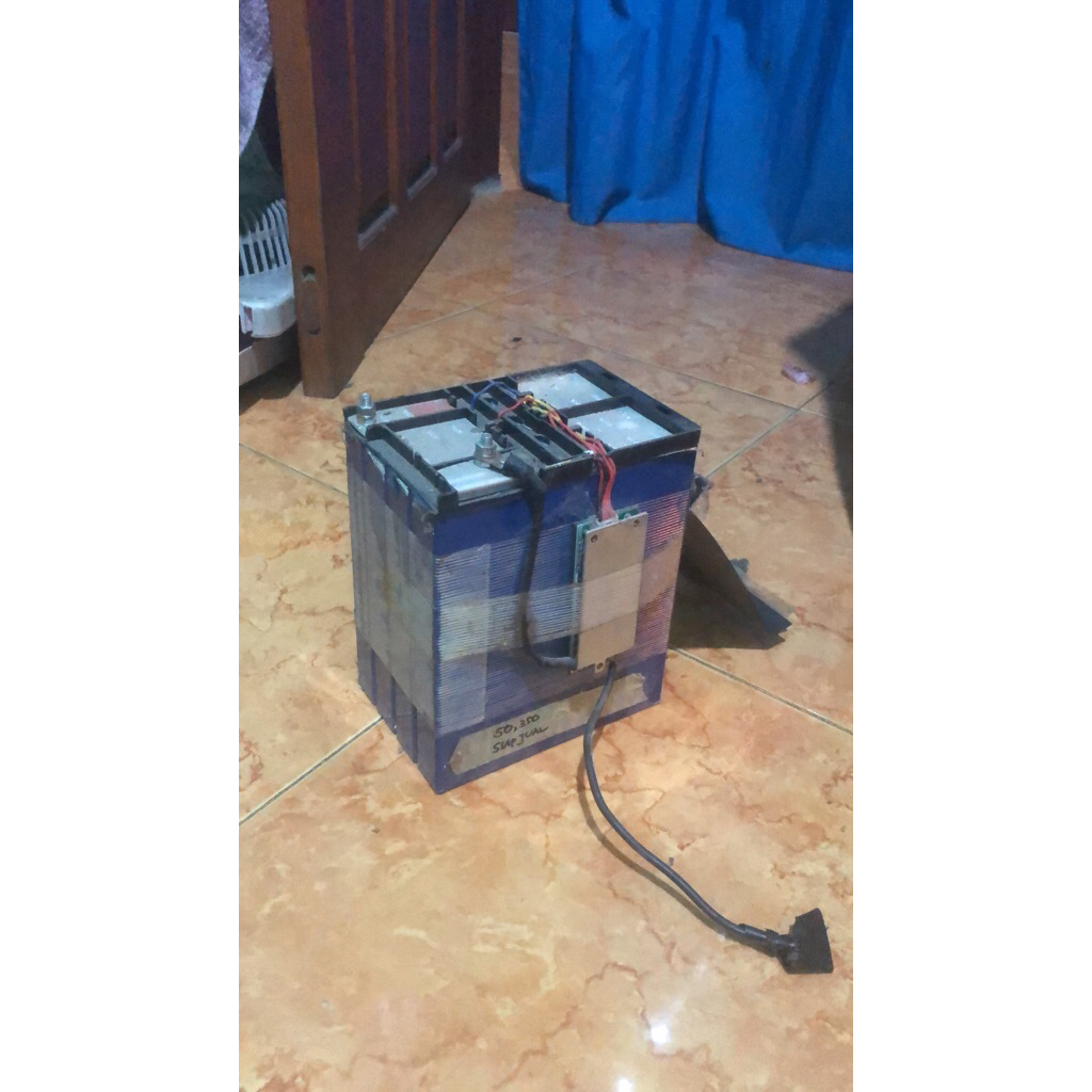 baterai Lifepo4 12 volt 50ah + BMS