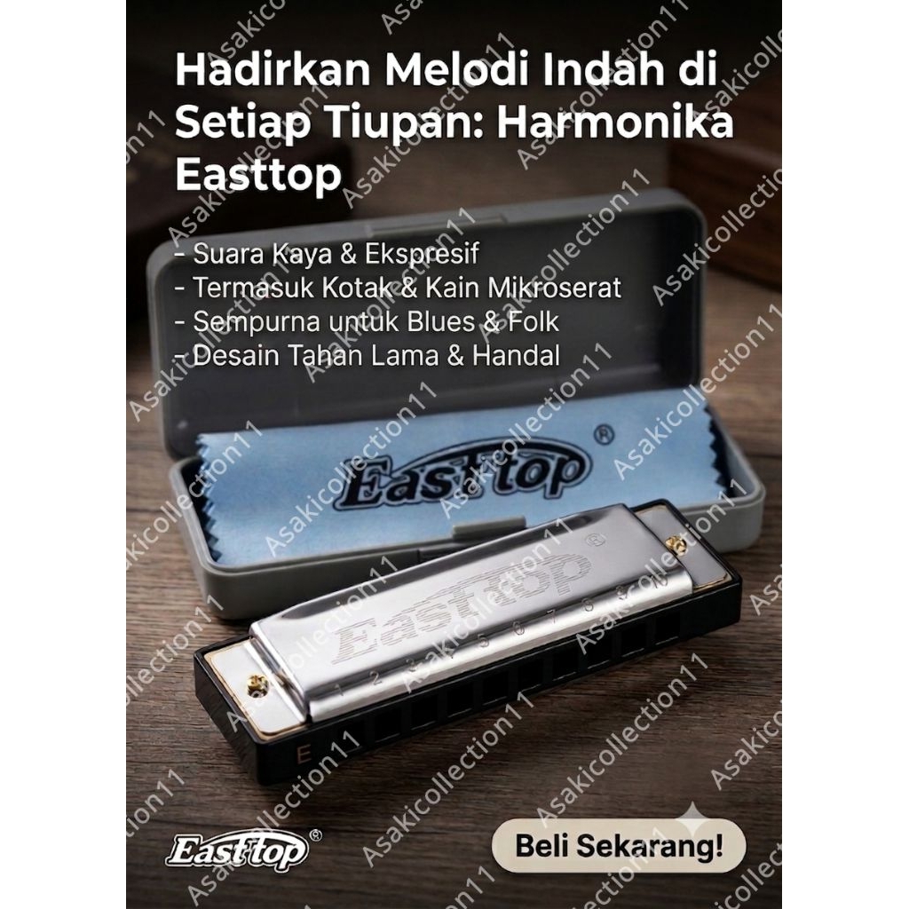 Harmonika Easttop