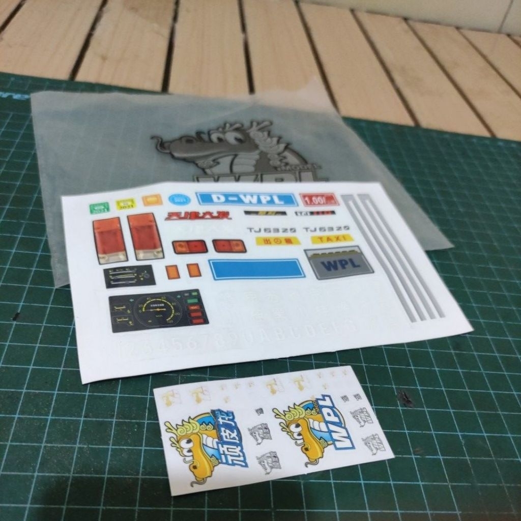 sticker original wpl d22 d32  d42