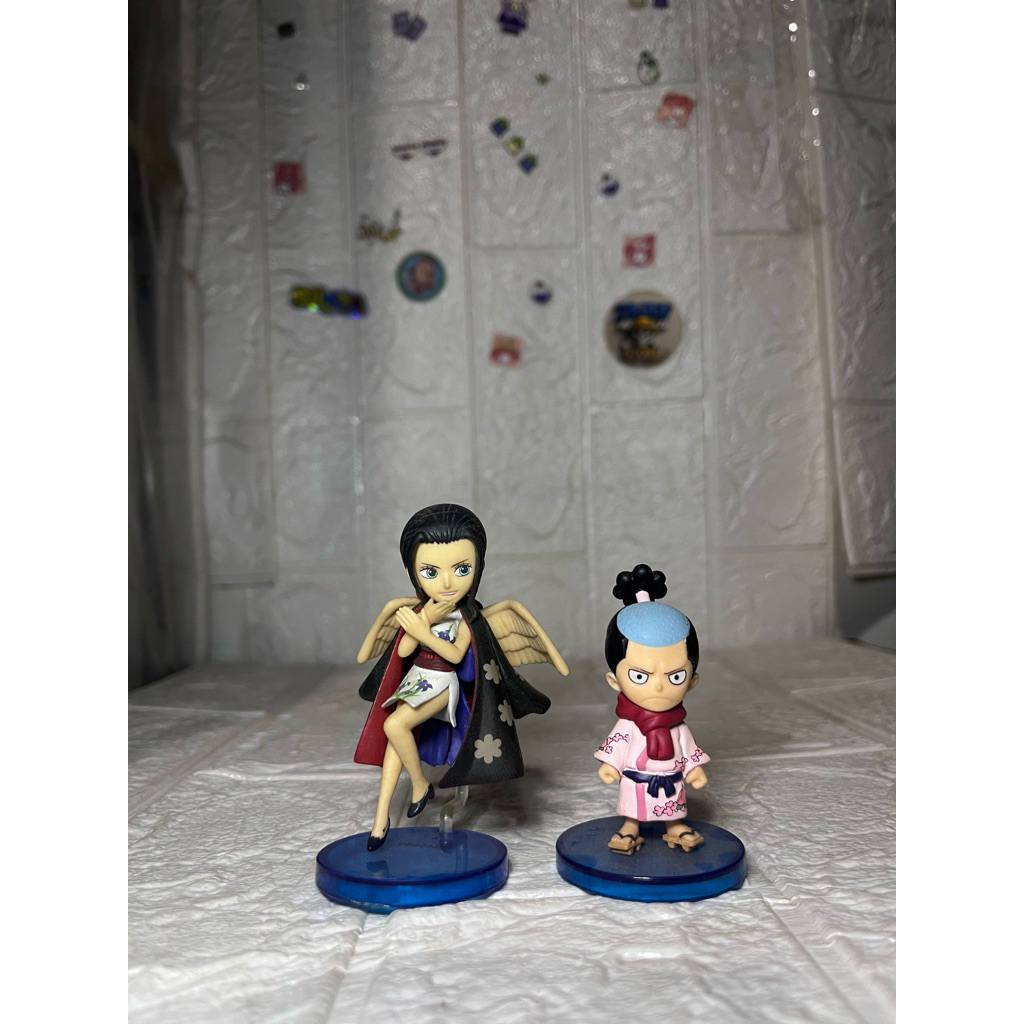 merch anime one piece wcf momonosuke robin wano punk hazard