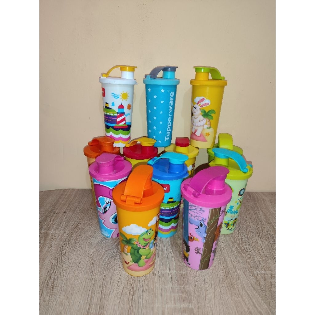 Fun Tumbler Tupperware 260 ml preloved
