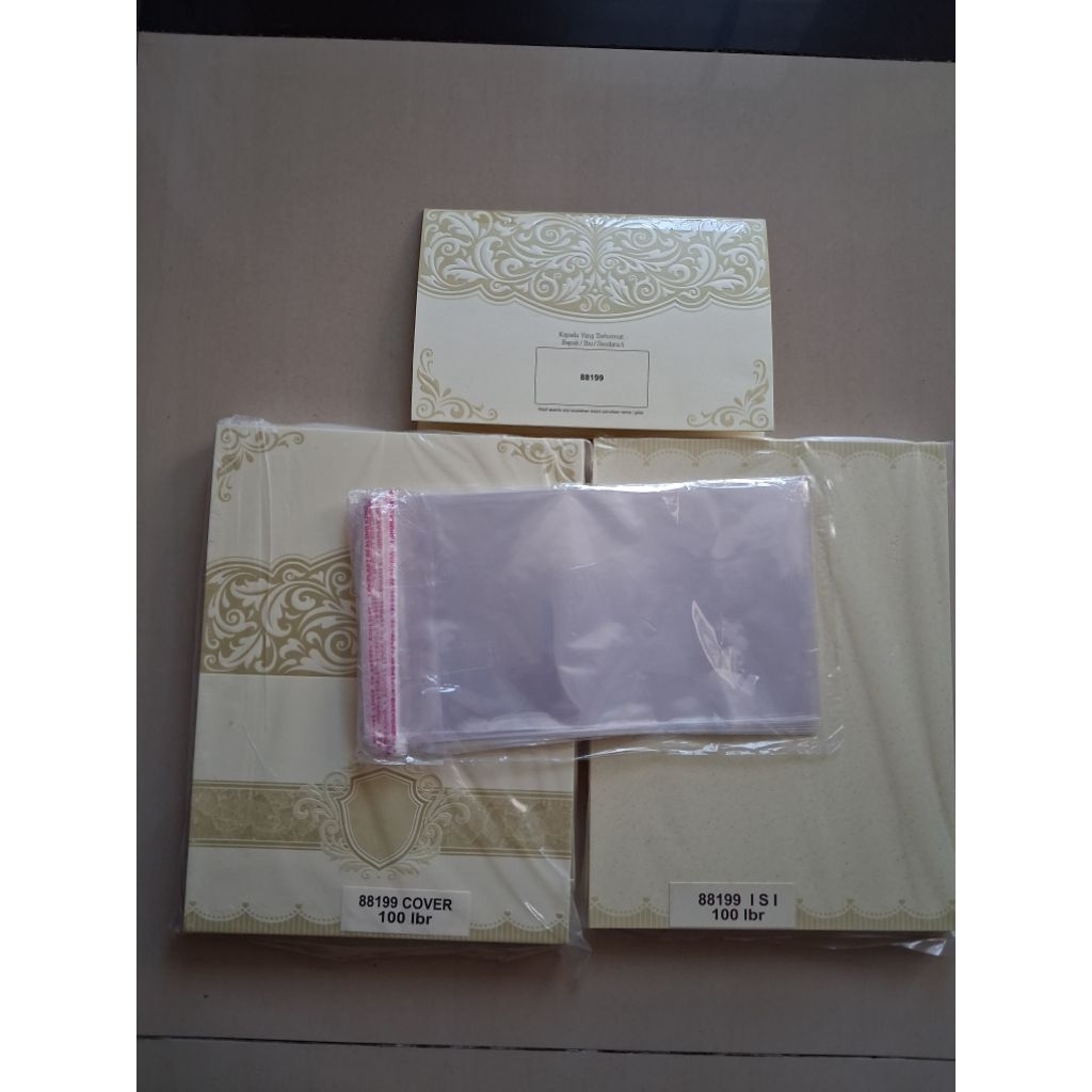 BLANKO ERBA 88199 KOSONGAN + PLASTIK OPP ISI 100 LBR