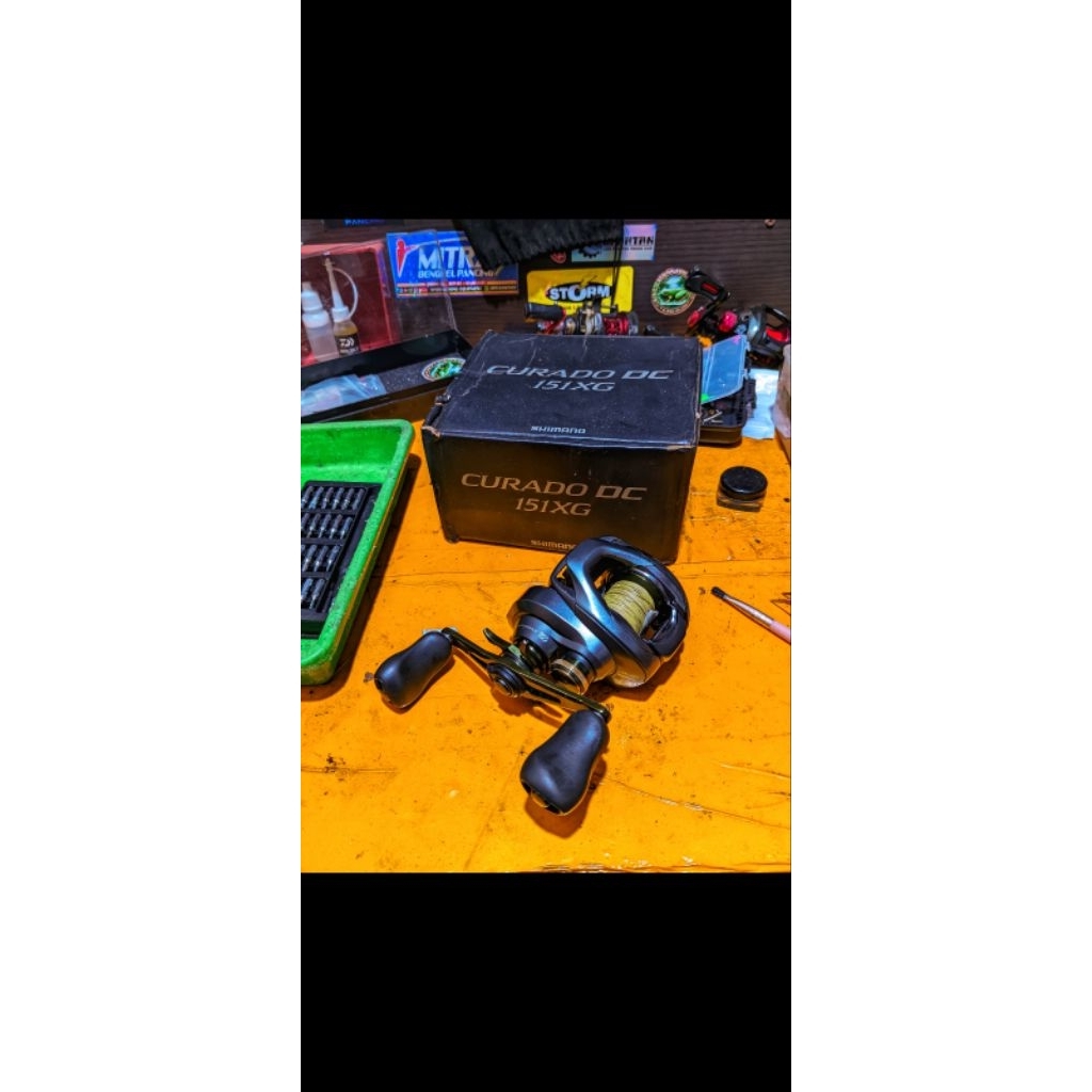 Shimano curado dc 151 xg second