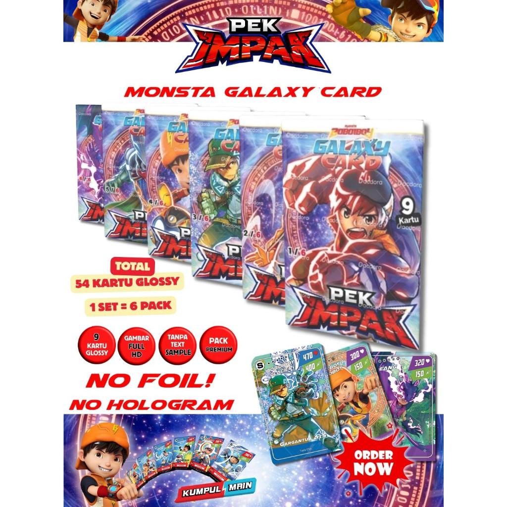 Kartu BoBoiBoy Pek IMPAK isi 9 card