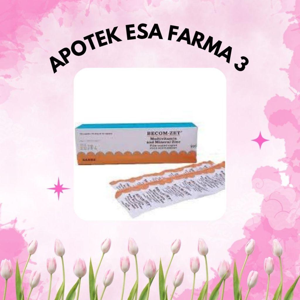 BECOM ZET | SUPLEMEN MAKANAN | VITAMIN BECOM ZET