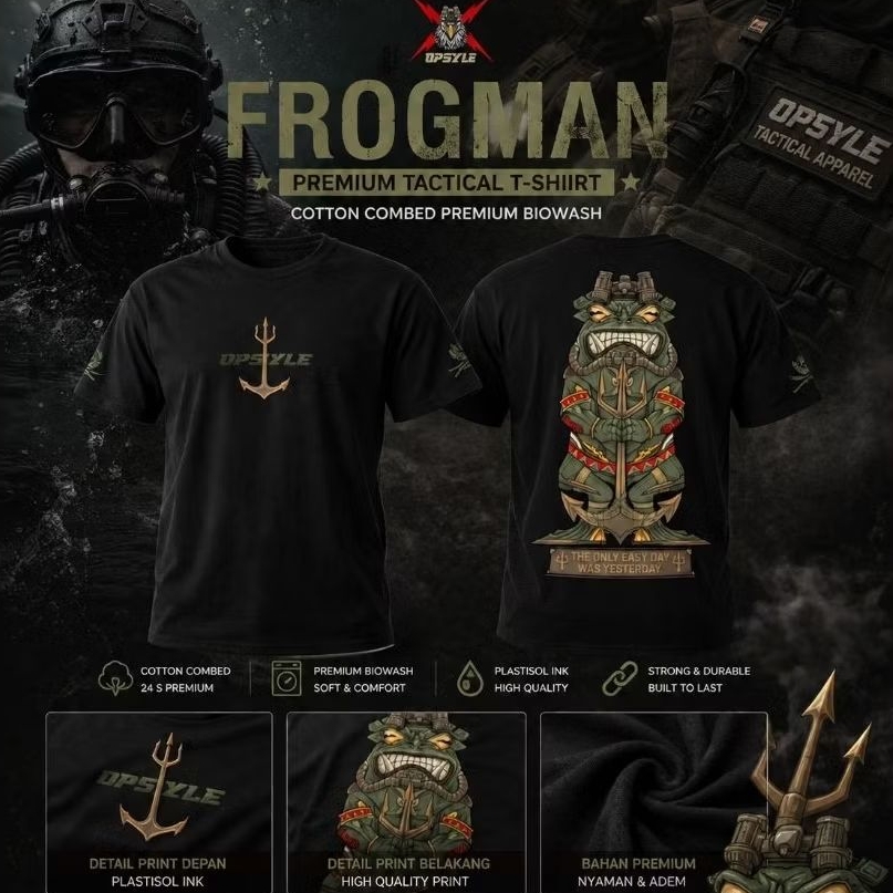 Tshirt Frogman Opsyle