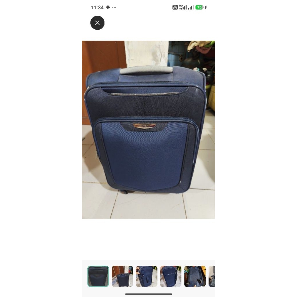 koper cabin 20 inch merk samsonite