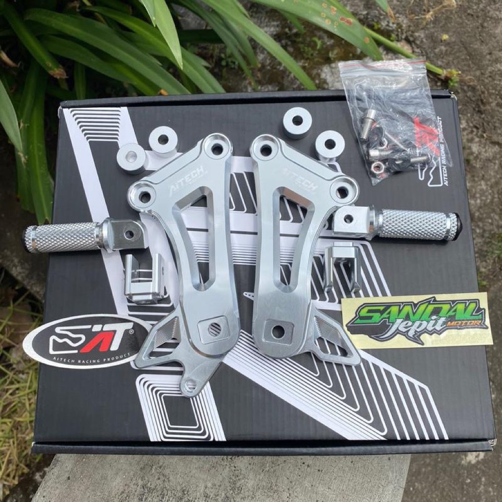 FOOTSTEP POSTEP STEP BELAKANG NINJA RR ZX AITECH SUPERCOBRA NON JOMBLO FOOSTEP BELAKANG AITECH NINJA