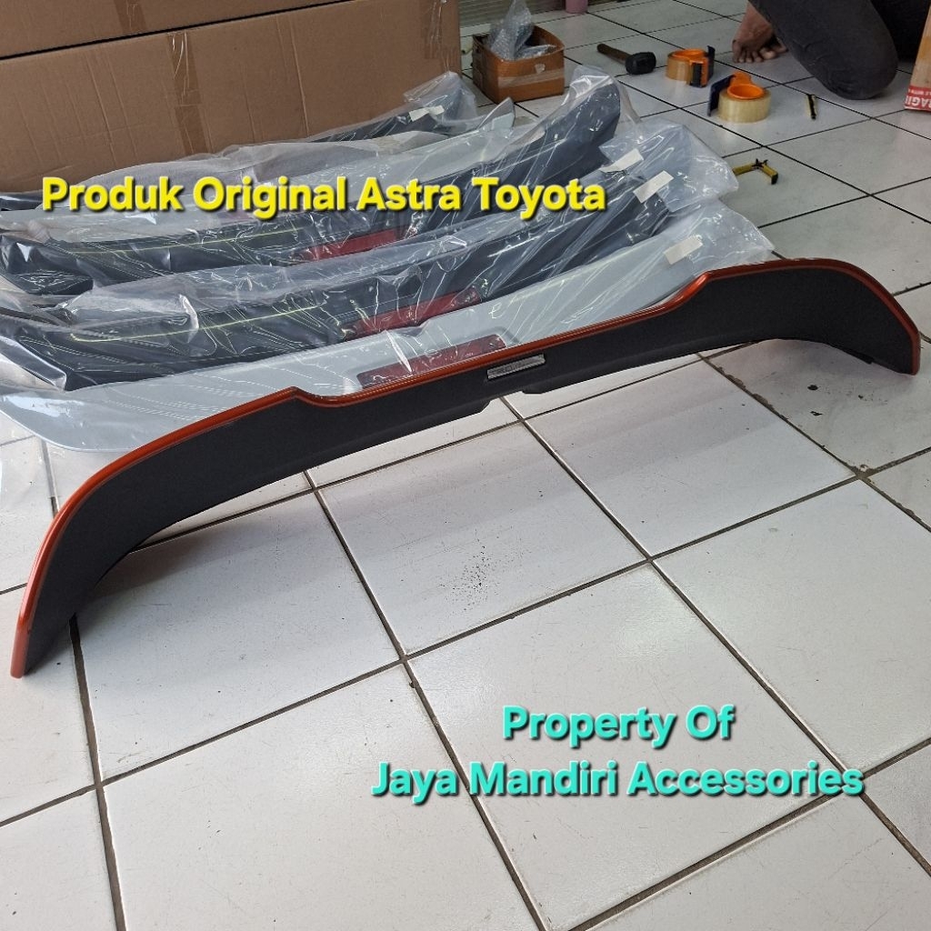 Promo Spoiler Yaris  Original Astra Toyota Spoiler Yaris Lele Spoiler All New Yaris 2014