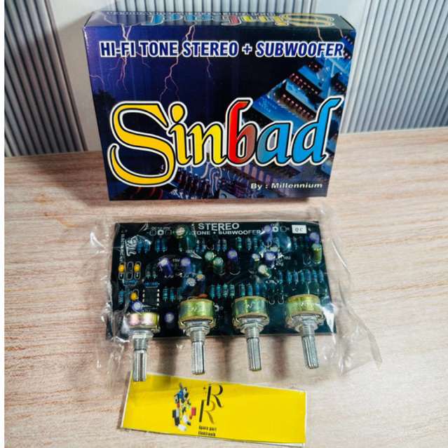 TONE CONTROL STEREO + SUBWOOFER SINBAD TONE STEREO