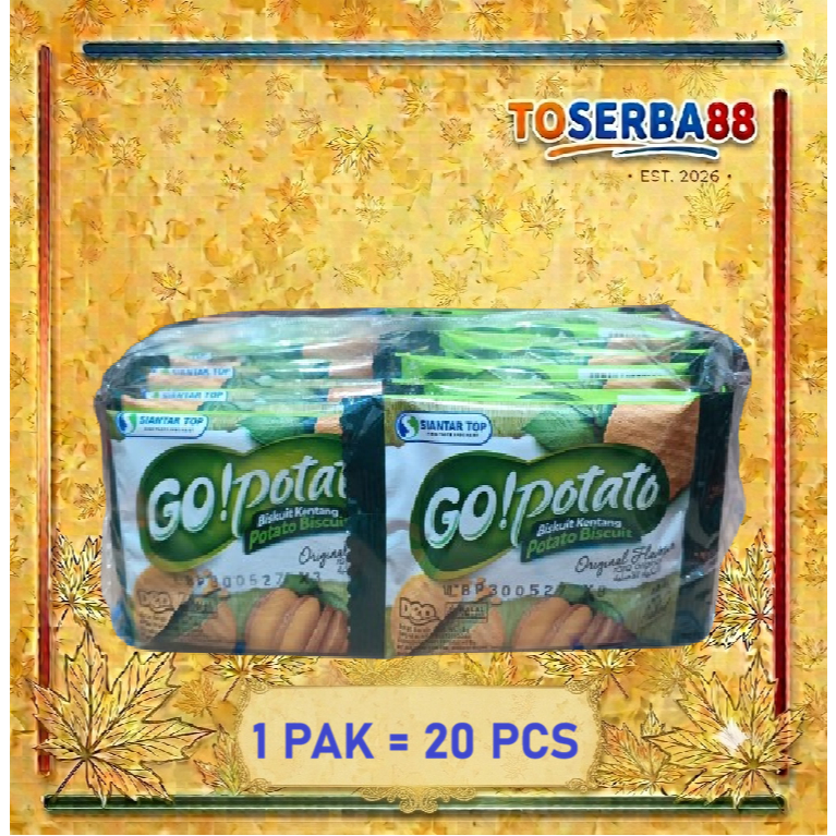 Go Potato Crispy Crunch Snack