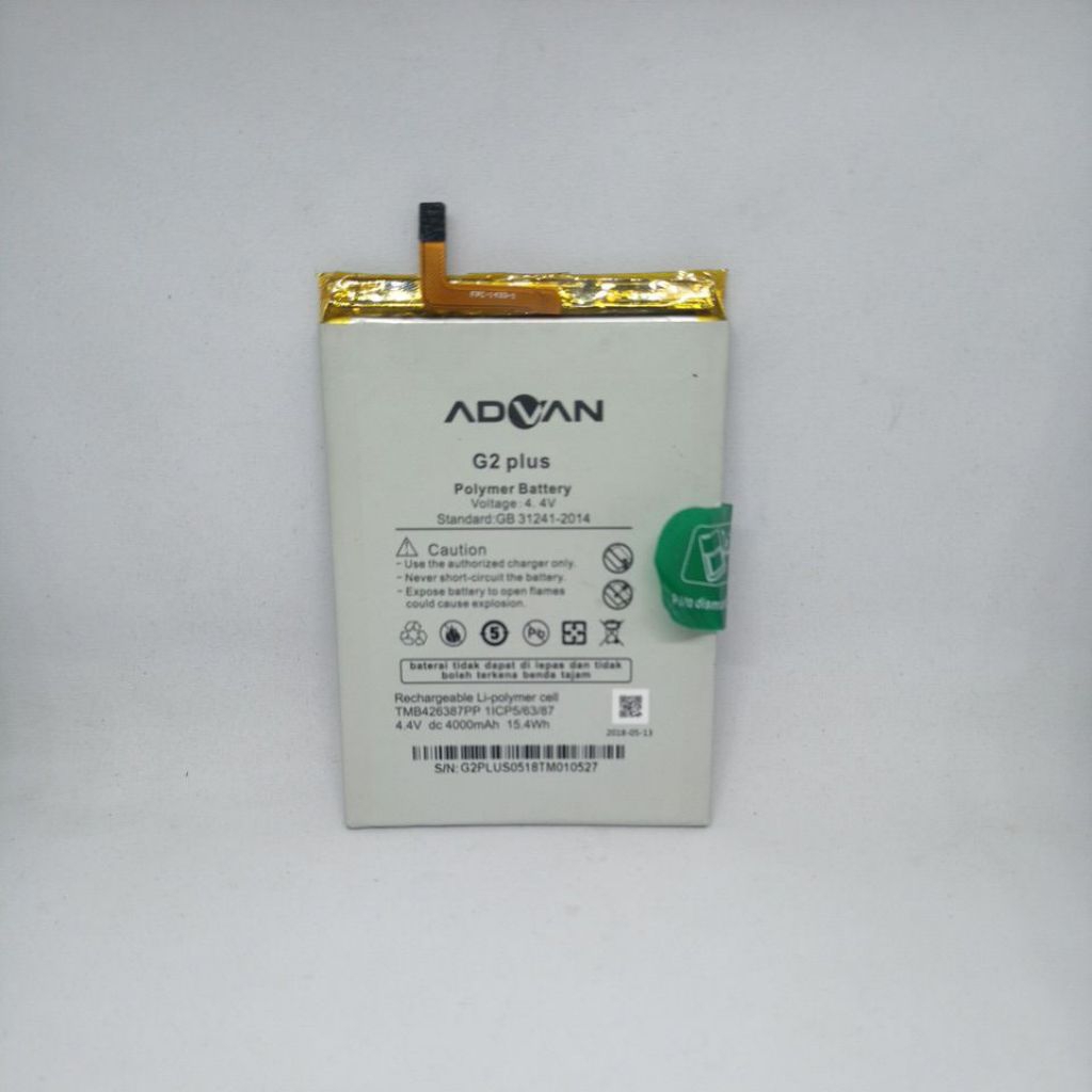 BATRAI BATRE ADVAN G2 PLUS / G 2 PLUS ORI COPOTAN