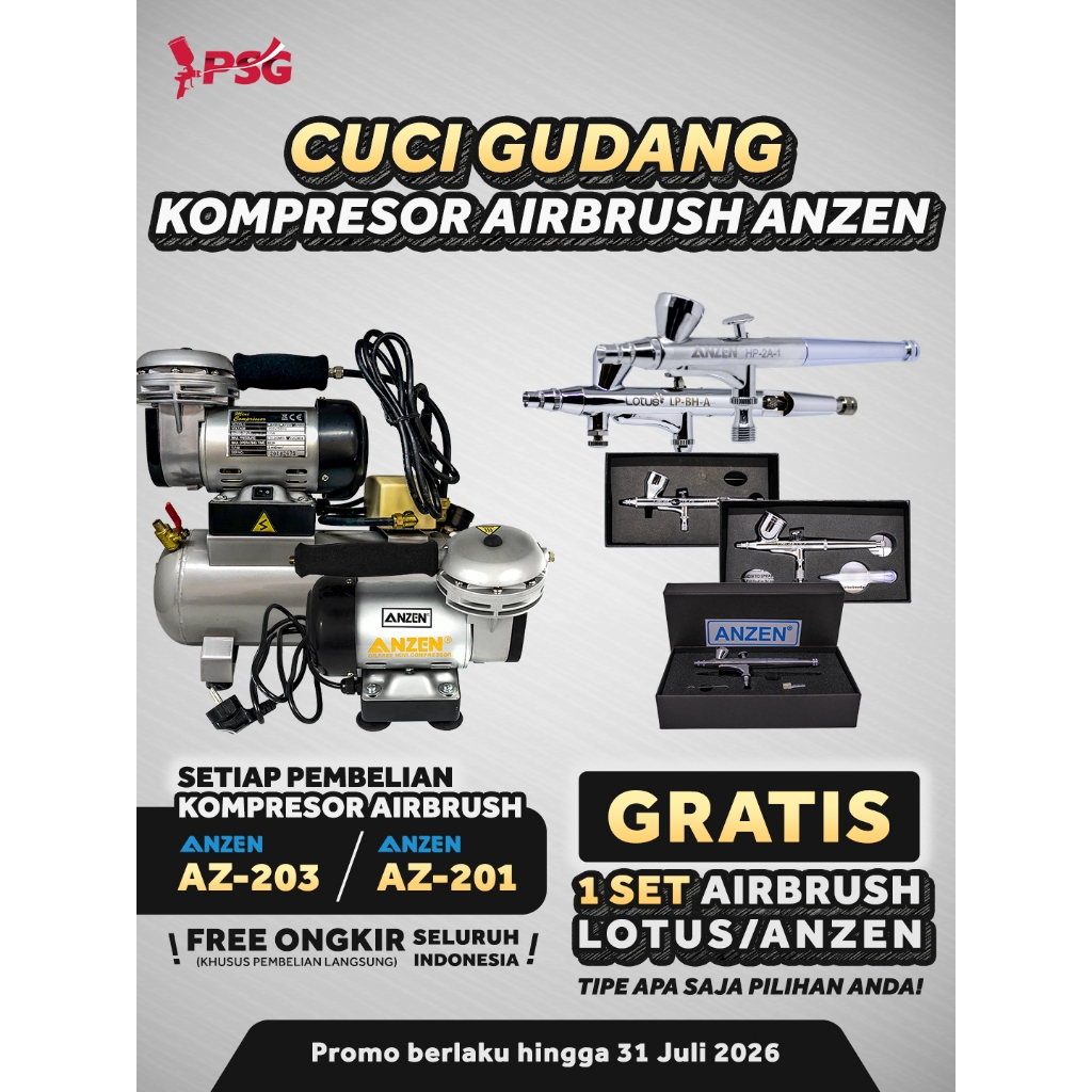 ANZEN MINI AIRBRUSH COMPRESSOR AZ-201