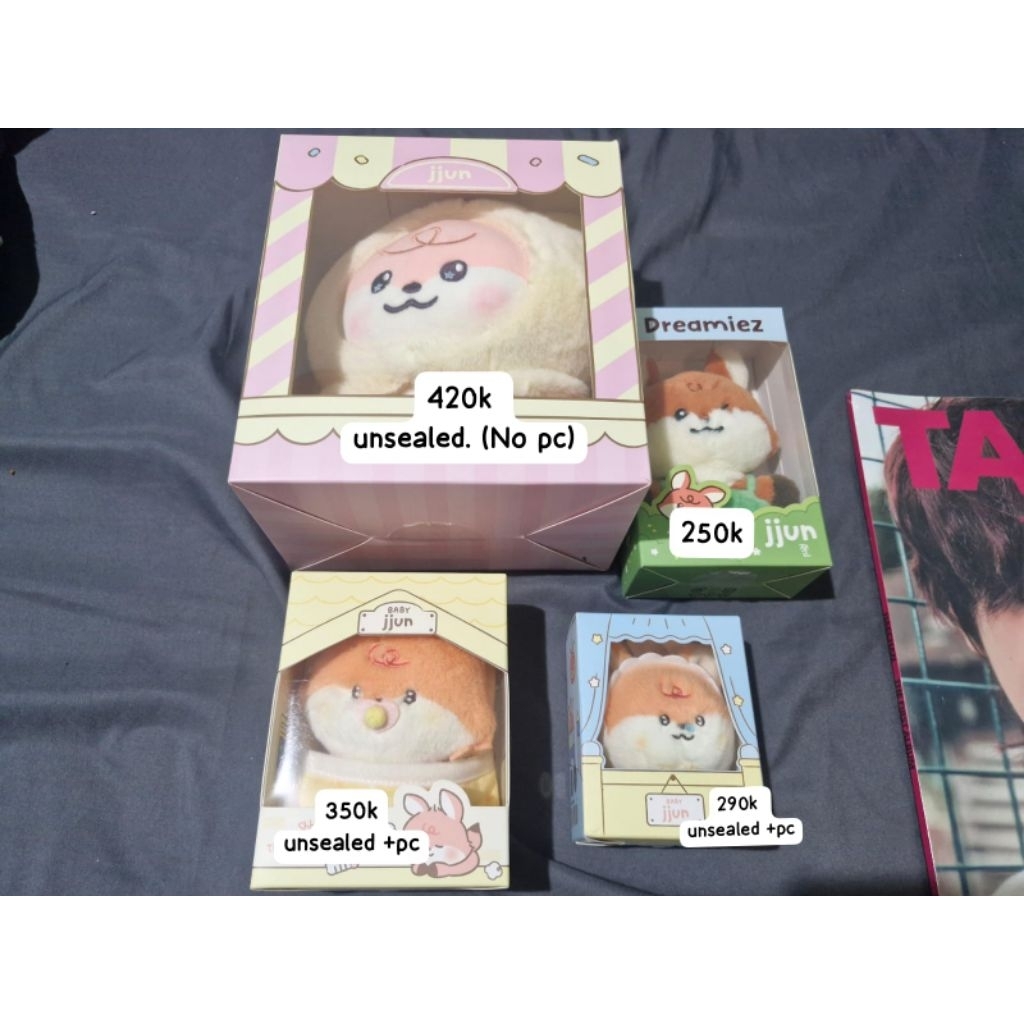 [BOOKED READY] DOLL OFFICIAL NCT DREAM RENJUN CHAOYOUYOU KKOMJUN JJUN LINE FRIENDS UNSEALED