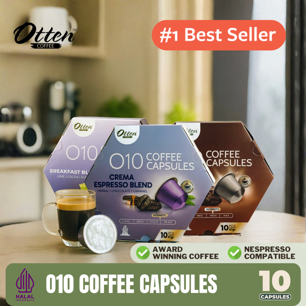 Kopi Kapsul Kompatibel dengan Mesin Nespresso / Opresso / Veloce / Froth Master / Retto Forest Green