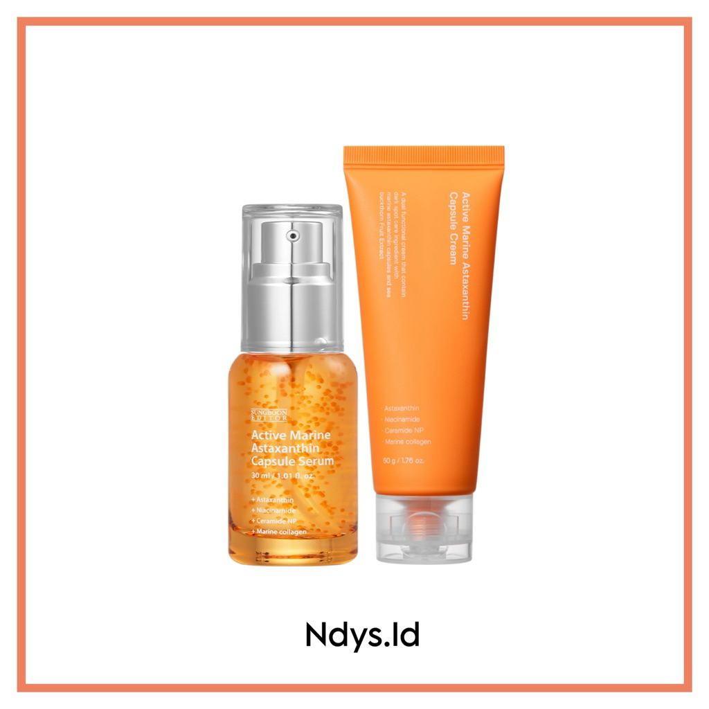 SUNGBOON EDITOR Active Marine Astaxanthin Capsule Serum 30ml/ Sungboon Editor Active Marine