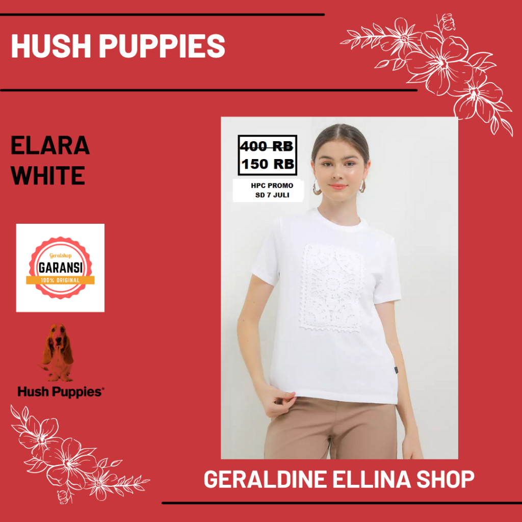 Baju wanita SALE Hush Puppies original 100% seri ELARA