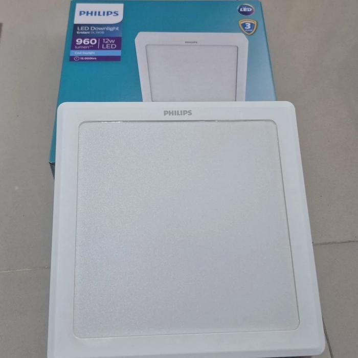 Maju Makmur Philips Lampu Led Downlight Eridani Square Surface/ Downlight Outbow Kotak Philips