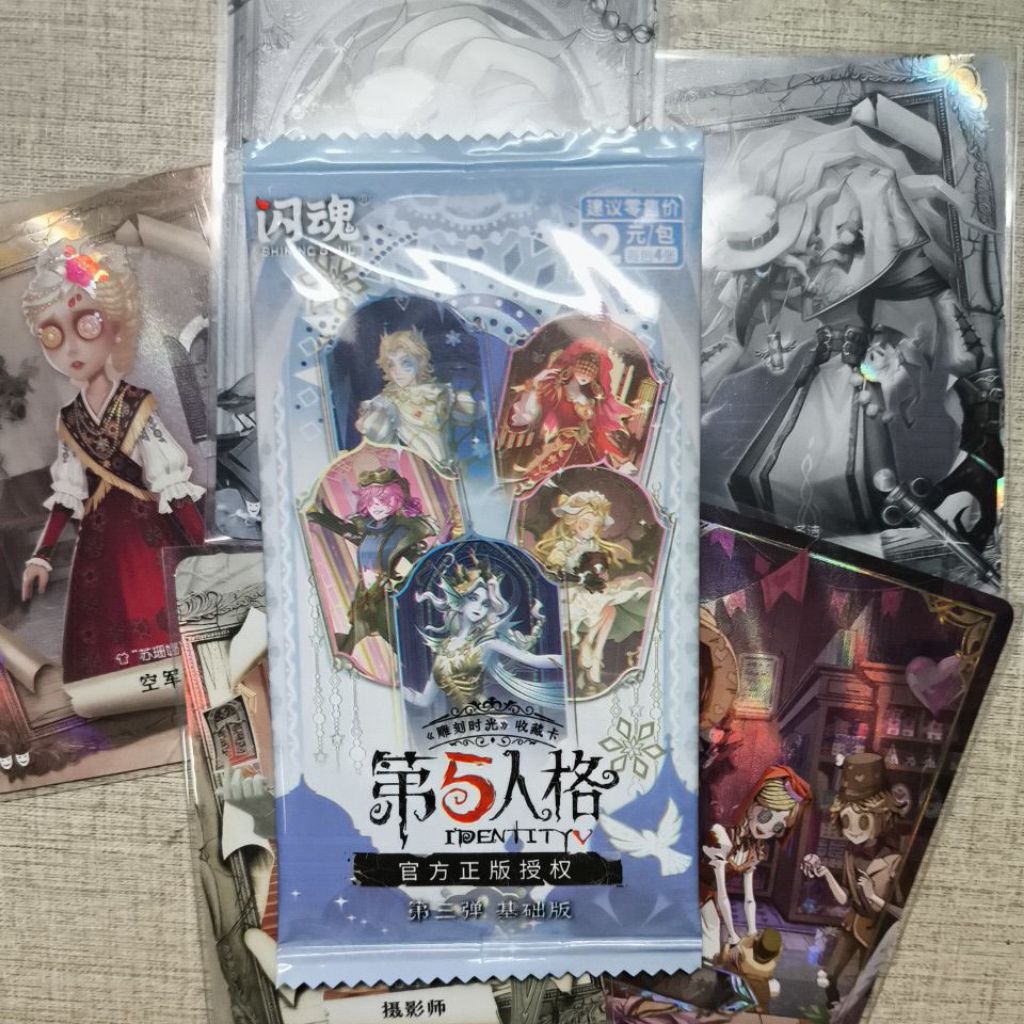 Trading Card Official Identity V Collectible Photocards | IDV IDENTITY 5 | Kartu Idv | NETEASE | SHI