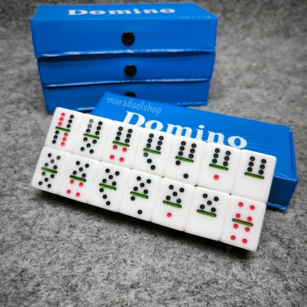 DOMINO BATU AKRILIK/ DAM BATU TEBAL 1,1 CM